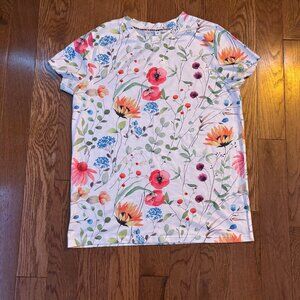 Made With Love Flower Print Shirt